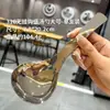 Cuchara de Sopa de Acero Inoxidable 304 para Cocina Casera, Cucharón de Sopa con Gancho, Cuchara de Cabeza Grande Profundizada, Cuchara Grande para Sopa