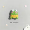 Bufanda Divertida Animal Rana Accesorios de Resina Funda para Teléfono Móvil Llavero Equipaje Accesorios para el Cabello Bolígrafo con Cuentas Parche Decorativo para Coche