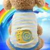 Ropa para Mascotas Invierno Venta Directa del Fabricante Perro Taza de Té de Franela Cachorro Pequeño Gato Ropa de Osito Chaleco Ropa