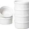 Bol de Cerámica Mini Colorido Glaseado de Venta Caliente Transfronterizo, Bol Creativo para Hornear, Bol para Huevos al Vapor, Bol para Pudín, Bol Colorido para Soufflé, Bol Pequeño para Postre