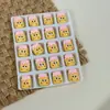 Caricaturas Postres Pan Resina Galletas Decoraciones Mixtas para Uñas DIY Pasador Funda de Teléfono Uñas Portátiles Pegamento en Crema