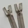 Zíper Invisível Retrorefletor de Nylon Nº 5 Gola de Roupa Bolso de Calça Puxador Retrorefletor Cabeça de Amêndoa Cordão