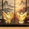 Envio discreto. Ornamentos de Buda Maitreya em liga metálica dão as boas-vindas a convidados de todas as direções. Artesanato de Buda da Prosperidade Risonho, presentes para casa e lojas