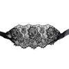 Flor Amor Mar Acessórios Sexy Faixa de Orelha Sexy de Renda Preta Véu de Renda Máscara para Olhos Acessórios de Cabelo Cabeça de Orelha Y051