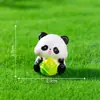 Miniatura de filhote de panda fofo para paisagismo de jardim, decoração DIY, pequenos enfeites de mesa
