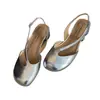 Sandalias de Piel de Oveja Estilo Francés con Tacón Grueso y Punta Cerrada para Mujer, Versátiles Zapatos de Verano con Tacón Alto sin Cierre, Zapatos Bajos Mary Jane para Mujer