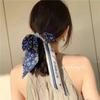 Pañuelo de Seda Diadema para Atar el Cabello Estilo Antiguo Primavera y Verano Fino Super Hada Pañuelo de Seda Largo de Alta Gama Diadema Cinta Tocado para Mujer