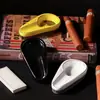 Cenicero nuevo para cigarros, creativo, personalizado, de cerámica elegante, portátil para viajes al aire libre y uso en el hogar