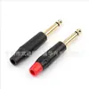 Fornecedor Fabricante Plugue de Áudio e Vídeo Mono 6.35 Plugue Grande Bipolar Banhado a Ouro Pintura Eletroforética Plugue 6.5