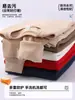 Sudadera con capucha de forro polar Sherpa 400G Cuello redondo Manga larga Otoño Invierno Holgada Color liso Parte superior con terciopelo Interior suave y pegajoso Parte superior