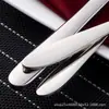 Acero Inoxidable Hotel Vajilla Occidental Set de Cuchara para Bistec y Postre Juego de Cuchillo y Tenedor de Dos Piezas Juego de Tres Piezas de Cuchillo, Tenedor y Cuchara para Bistec para el Hogar