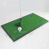 Treinador de Swing de Golfe Tapete de Impacto para Golfe Prática de Swing Indoor Tapete de Impacto Pequeno Gramado Artificial 4 Buracos