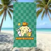 Toalla de Playa con Estampado de Perro Pudín de Sanrio, Absorbente de Agua, Secado Rápido, Fibra Ultrafina, Toalla de Baño para Vacaciones, Directo de Fábrica