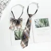 Traje JK Corbata de Moño Estilo Universitario Femenino Uniforme Japonés Camisa Corbata Perezosa Sin Corbata Corbata de Estudiante Traje Uniforme de Hombre Corbata de Moño Moderna