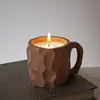 Parche de Ropa Redondo Cortado Patrón Plegado Empalme Molde de Copa DIY Velas Aromáticas Tazas Adornos Molde de Silicona