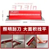 Espátula de masilla para iluminación Lámpara LED con hoja de acero inoxidable Herramienta gruesa desmontable para raspar paredes Cuchillo para ceniza en bloque Cuchillo de masilla