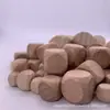 Fornecimento Direto da Fábrica de Dados Sextavados Arredondados de Madeira Maciça de Faia, Dados Grandes, Dados Coloridos Numerados para Jogos de Tabuleiro, Atacado em Estoque