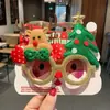 Gafas Decorativas Divertidas de Navidad Papá Noel Reno Árbol de Navidad Gafas para Fiesta Marcos para Fotos de Niños