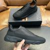 Sapatos Casuais de Camurça Masculinos Zz Transfronteiriços Sapatos Esportivos ao Ar Livre Faixa Elástica Cruzada Sola Grossa Sola Leve Sapatos de Cano Baixo para Homens