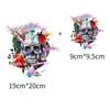 Estilo Punk Estampado de Calavera Transferencia de Calor DIY Ropa Camiseta Patrón Decorativo Exportación Venta Caliente Aliexpress Suministro