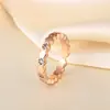 Anillo de Lujo Ligero de Moda Coreana Tendencia en Tiktok con Microincrustaciones de Diamante y Madreperla para Mujer con Acabado de Alta Gama Que No Se Desvanece