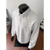 Amazon Primavera e Outono Nova Blusa de Moletom Masculina Tendência de Alta Qualidade Solta e Versátil Pesada Casual Camisa Polo Masculina Blusa de Manga Longa