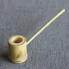 Pipa de raíz de bambú hecha a mano a medida, pipa para hombres para entretener invitados, pipa de bambú de maíz, pipa de marinero, pipa de bambú de piedra Babi antigua