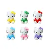 Orejas de Gato Lindas Tridimensionales Hello Kitty Accesorios DIY Adornos de Escritorio Colgantes Caseros Accesorios de Resina Venta al por Mayor