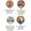Exportación Transfronteriza de Globos de Papel de Aluminio de Zootopia, Globos Infantiles de Dibujos Animados con Licencia Oficial, Accesorios de Decoración para Fiestas