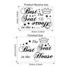 Crown The Best lema adesivos de banheiro adesivos de banheiro removíveis transfronteiriços PH2362/PH2392