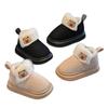 Chinelo de Algodão Infantil Novo 2025, Chinelos Quentes Espessos para Inverno, para Uso Interno e Externo, para Crianças Mais Velhas e Crianças Pequenas