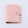 Carpeta Macaron A6 Puede Contener 12 Bolsas con Cierre para Guardar Recibos, Monedas y como Cuaderno Planificador