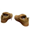 Versión de Alta Gama de Guangzhou del Arco del Triunfo Zapatos Casuales Retro Feos-Lindos para Mujer, Cordones de Piel Genuina, Suela Gruesa, Deportivos, Patineta