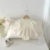 Ropa de Bebé Otoño Nuevo Elegante Conjunto de una Pieza para Niñas, Vestido de Princesa de un Año, Mameluco para Celebración de Luna Llena
