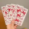 Pegatinas de Diamantes para Maquillaje de Ojos, Pegatinas de Maquillaje para Niños, Pegatinas Faciales, Accesorios Faciales, Pegatinas de Mariposas con Perlas y Diamantes, Pegatinas de Strass para Cejas de Escenario