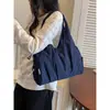 Bolsa Cruzada de Hombro Único Nueva de Verano para Mujer, Bolso de Tela Ligero para Llevar en la Mano, Bolso para el Brazo Urbano Simple Japonés Versátil