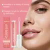 Zephoco Gloss Labial Hidratante Rosa Nude com Brilho Fino, Cor Delicada e Natural, Versátil para Uso Diário, Lábios Volumosos