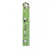 Marcador de Libro Regla de Panda Lindo de Dibujos Animados, Frases Inspiradoras Creativas, Regla Plegable, Regalo del Día del Maestro, Papelería para Estudiantes