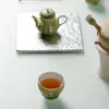Set de Té Kung Fu Estilo Lindo Conejo Brote Verde Ino Kiyosong - Una Tetera y Una Taza para Una Persona - Regalo de Inauguración y Festividades
