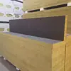 Panel Compuesto de Lana de Roca Doble Cara Grado A1 Personalizado para Muros Exteriores, Ignífugo, Retardante de Llama, Aislante Acústico, Panel de Tablaroca de Mortero de Poliuretano