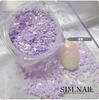 Uñas Macaron 1MM japonesas y coreanas amor estrella mini lentejuelas fluorescentes alto brillo estrella de cinco puntas parche material para uñas