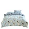 Juego de Ropa de Cama para Dormitorio de Estudiante Individual de Otoño e Invierno de Cuatro Piezas, Juego de Tres Piezas, Funda de Edredón de Una Pieza, Algodón de Aloe Vera