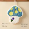 Toalha de Mão Série Animais Dormindo em Fleece Coral Cozinha Banheiro Pano Absorvente para Secar as Mãos Toalha de Mão com Gancho Cartoon