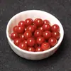 Cuentas de Ágata Natural de Grado Rojo del Sur, Cuentas Redondas para Joyería DIY, Accesorios para Collares y Accesorios para Manos al por Mayor