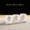 Copas de Vino Cerámicas para Ofrendas, Uso Doméstico, Uso Comercial, Adoración y Ofrenda al Buda en el Templo, Artículos Decorativos para el Altar