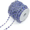 Cadena de Ojo Globo Ocular Colorida de Moda Personalizada Accesorios de Joyería DIY Collar Pulsera Ropa Pendientes Material Cadena de Cobre