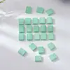 Abalorio Mineral Magnesita Turquesa Azul para Cintura, Accesorio DIY para Manualidades y Juego con Abalorios Bodhi de Estrella y Luna y Abalorios Discípulo de Nube