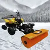 Pequeno Touro Limpa-Neve, Máquina Limpadora de Neve sobre Esteiras para Montar, Máquina Limpadora de Neve para Estradas