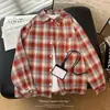 Camisa de Manga Larga a Cuadros Nueva para Hombre 2026, Unisex Retro Moderna Holgada Talla Extra Casual para Hombre