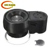 Venda Direta da Fábrica Lupa 45X com Luz LED para Inspeção de Moedas/Microscópio de Bolso Portátil com Estojo de Couro